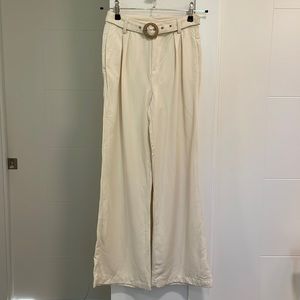 Paige Cream Trousers, Size 2
